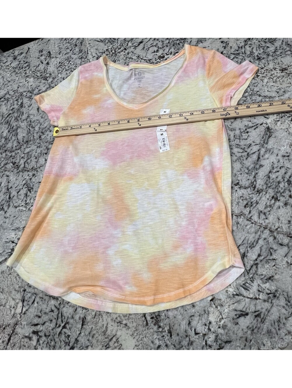 Sonoma SO SS Tie-Dye T-Shirt Size M Pastel Colors Lightweight New - Picture 5 of 7